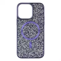 Swarovski Case with MagSafe iPhone 15 Pro — Purple