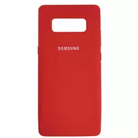 Чохол Silicone Case for Samsung Note 8 Red (14)