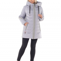 Куртка женская зимняя YO00004 (цвет серый)