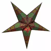 Светильник Звезда картонная 5 лучей BROWN SYDNEY