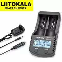 Зарядний пристрій LiitoKala Lii-300, 2хAA/AAA/26650/22650/18650/17670/18500/18350/17500/17335/14500/16340/104