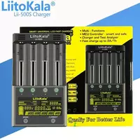 Зарядний пристрій LiitoKala Lii-500S+АВТОЗАРЯДКА, АА/ ААА/ A/ 14500/ 16340/ 18350/ 18650/ 26650