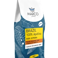 Кава зернова BRAZIL 100% Арабіка