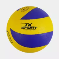 М'яч волейбольний C 62447 (60) "TK Sport", 1 вид, клейка, 280-300 грамів, матеріал м'який PVC