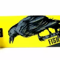 СкейтБорд деревянный от Fish Skateboard raven