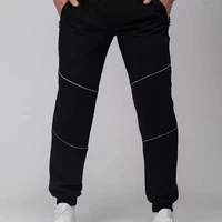 Штани спортивні Neo чорні з рефлективом Custom Wear XL