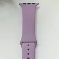 Силиконовый ремешок для умных часов Smart Watch 42/44 (Лавандовый)