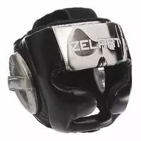 Шлем боксерский с полной защитой BO-1320   XL Черно-белый (37363092)