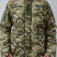 Зимова тактична куртка за стандартами ЗСУ, Піксель з капюшоном