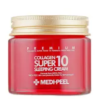 Омолаживающий ночной крем для лица с коллагеном Medi-Peel Collagen Super10 Sleeping Cream 70 мл (8809409342382)