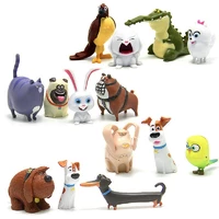 Набір фігурок Таємне життя домашніх тварин RESTEQ. Ігрові фігурки з мультфільму Таємне життя домашніх тварин 14 шт. Іграшки The