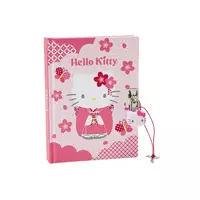 Блокнот на замке Hello Kitty Sanrio Розовый 881780475741