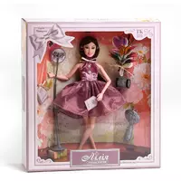 Кукла с аксессуарами 30 см Kimi Принцесса музыки Малиновая 4660412546211