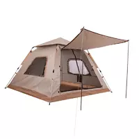 Палатка пятиместная с тентом для кемпинга и туризма SY-22ZP002    Хаки (59508228)