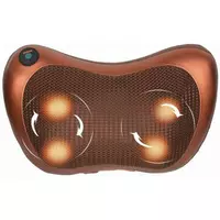 Массажная подушка Car&Home Massage Pillow 8028 с инфракрасным подогревом